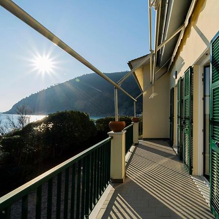 111 - Casa La Secca Vista Mare, 100Metri Dalla Spiaggia E Mare Moneglia Exterior foto